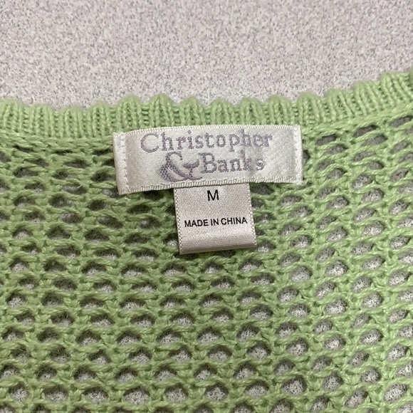Christopher & Banks crochet cardigan - Picture 4 of 11